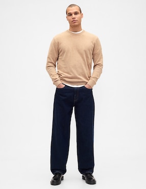 Suéter cuello redondo para hombre