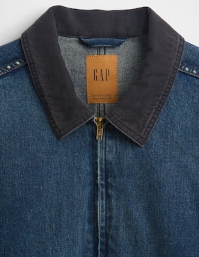 Chamarra denim de mezclilla para hombre