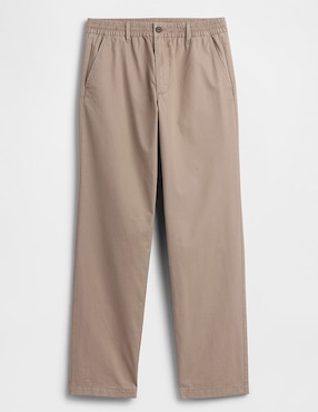 Pantalón casual chino straight de algodón para hombre