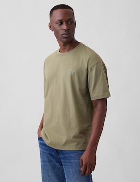 Playera cuello redondo para hombre