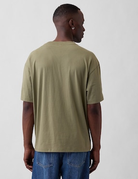Playera cuello redondo para hombre