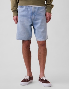 Short de mezclilla para hombre