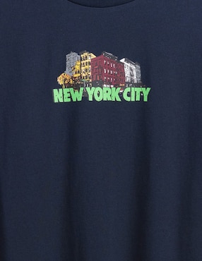 Playera cuello redondo para hombre