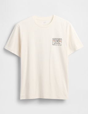 Playera cuello redondo para hombre