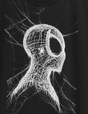 Playera Spider-Man cuello redondo para hombre