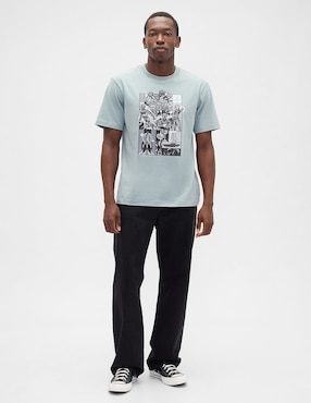 Playera Los 4 Fantásticos cuello redondo para hombre