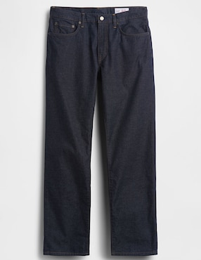 Jeans straight deslavado para hombre