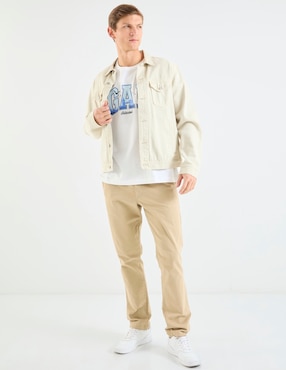 Playera cuello redondo para hombre