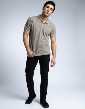 Playera tipo polo para hombre