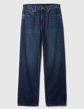 Jeans baggy deslavado para hombre