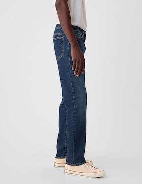 Jeans slim deslavado para hombre