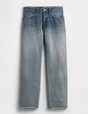 Jeans loose deslavado para hombre