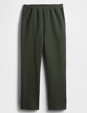 Pants straight con elástico para hombre