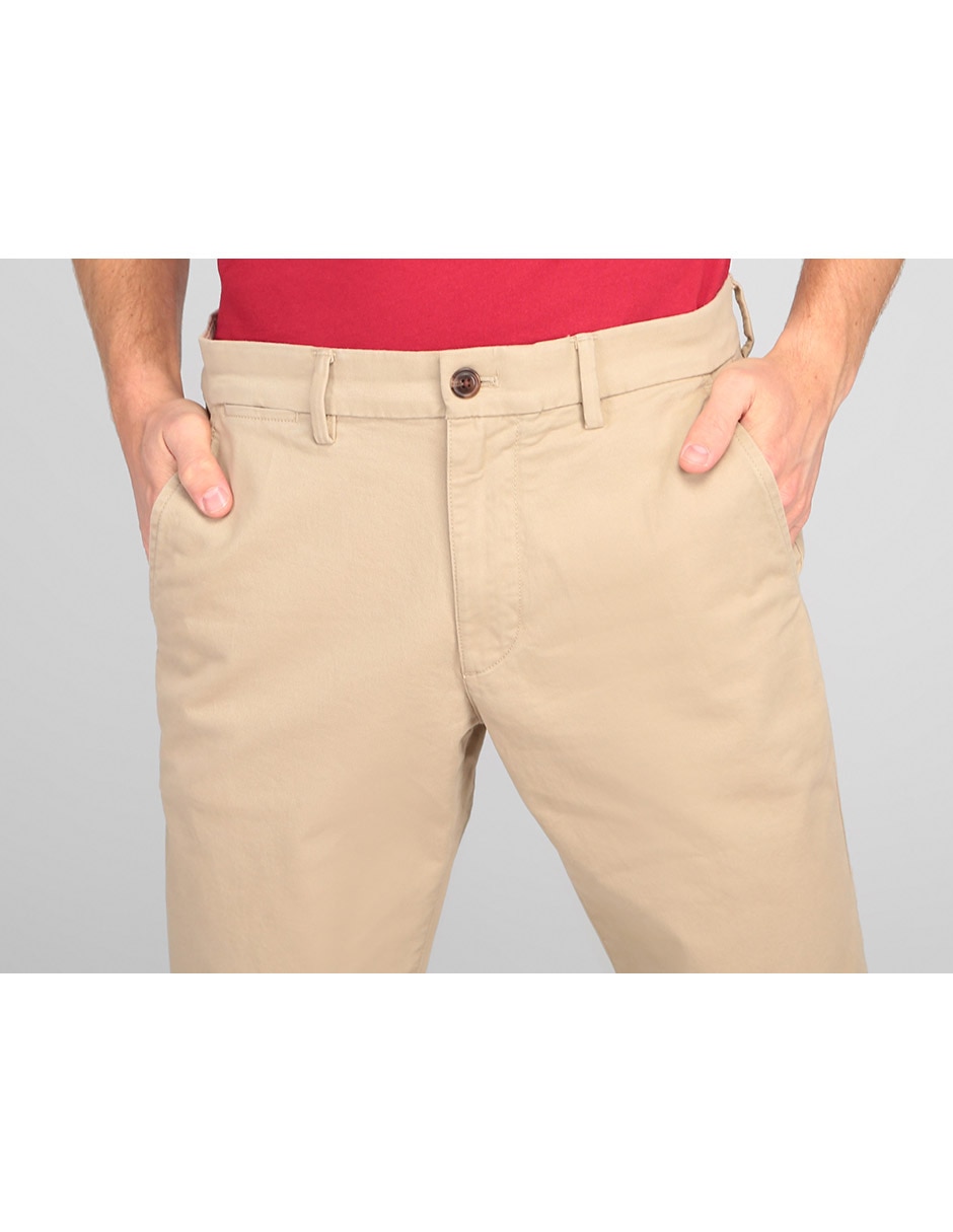 PANTALON GAP 500360 LISO, 32-32, KHAKI