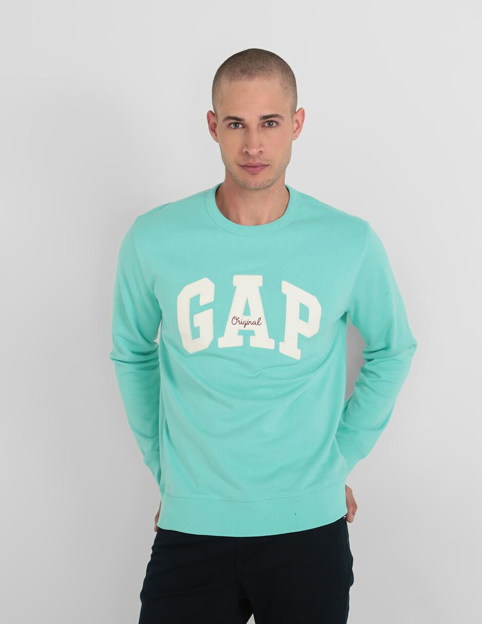 Sudadera GAP logo cerrada en GAP