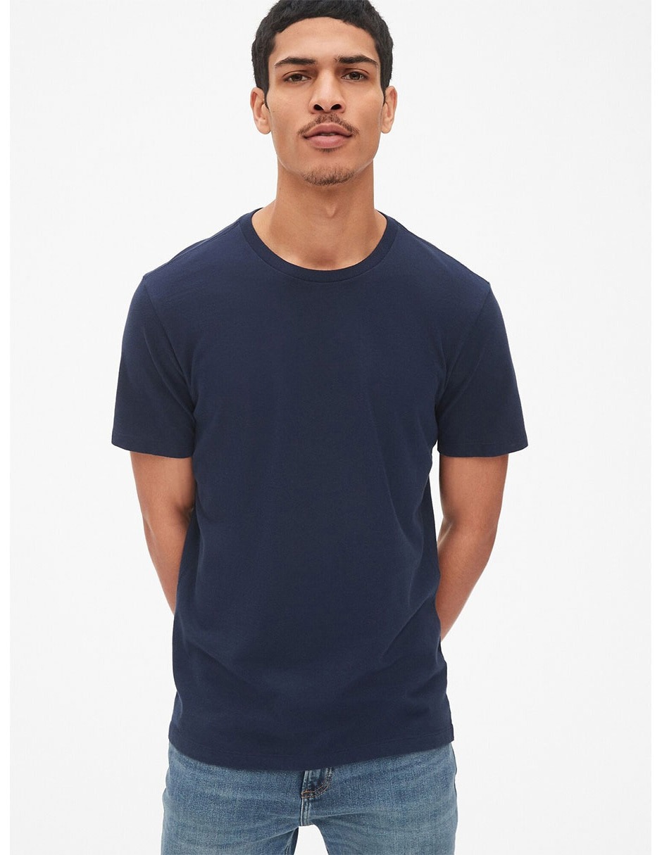 Playera cuello redondo para hombre