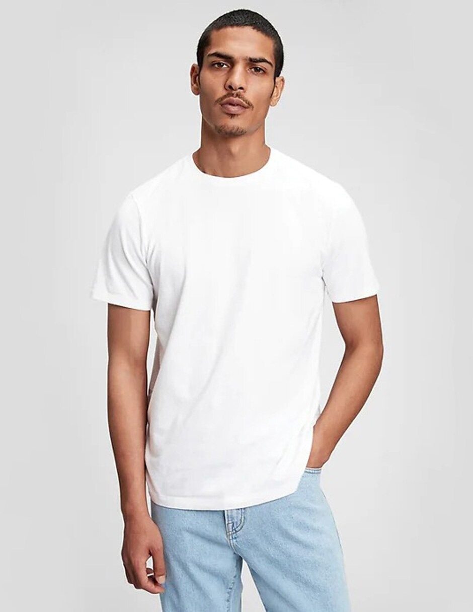 Playera cuello redondo para hombre