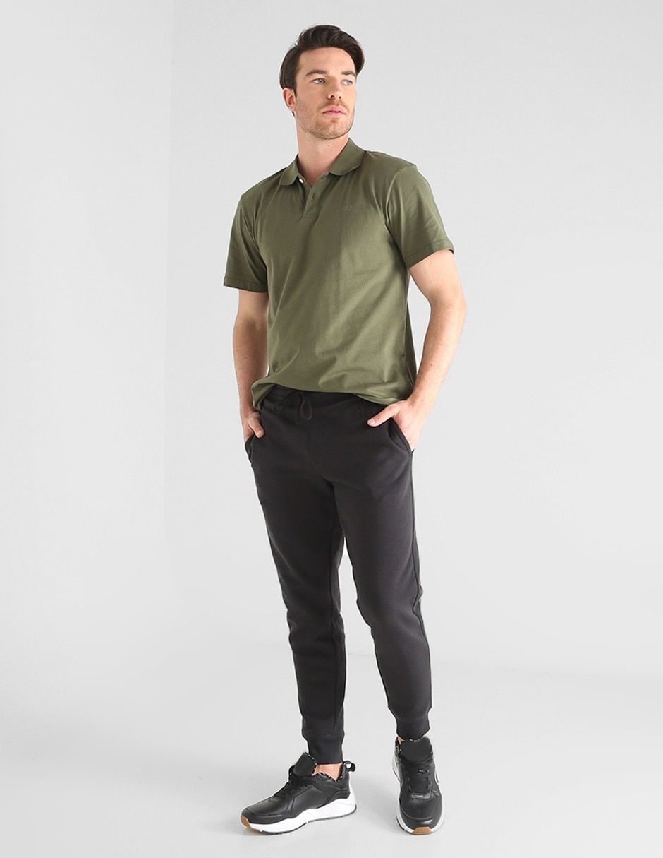 Pants slim con jareta para hombre 3