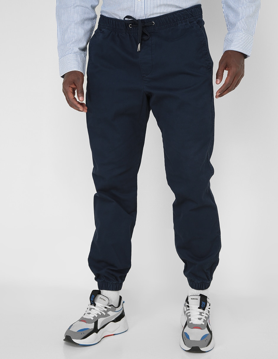 Jogger slim con bolsillos para hombre Jogger slim con bolsillos para hombre