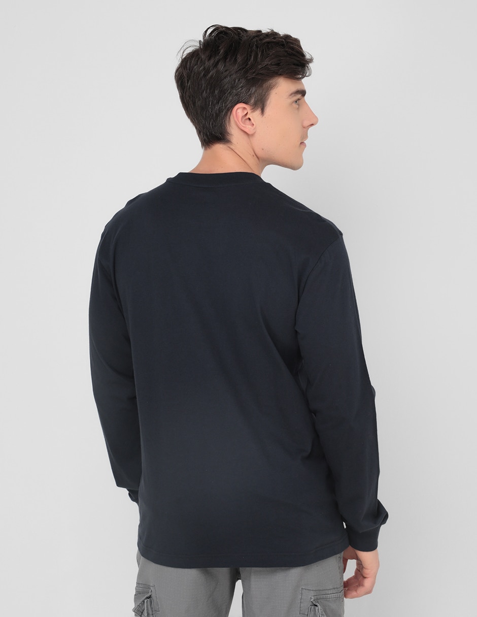 PLAYERA GAP 428038 LIS, M, AZUL MARINO