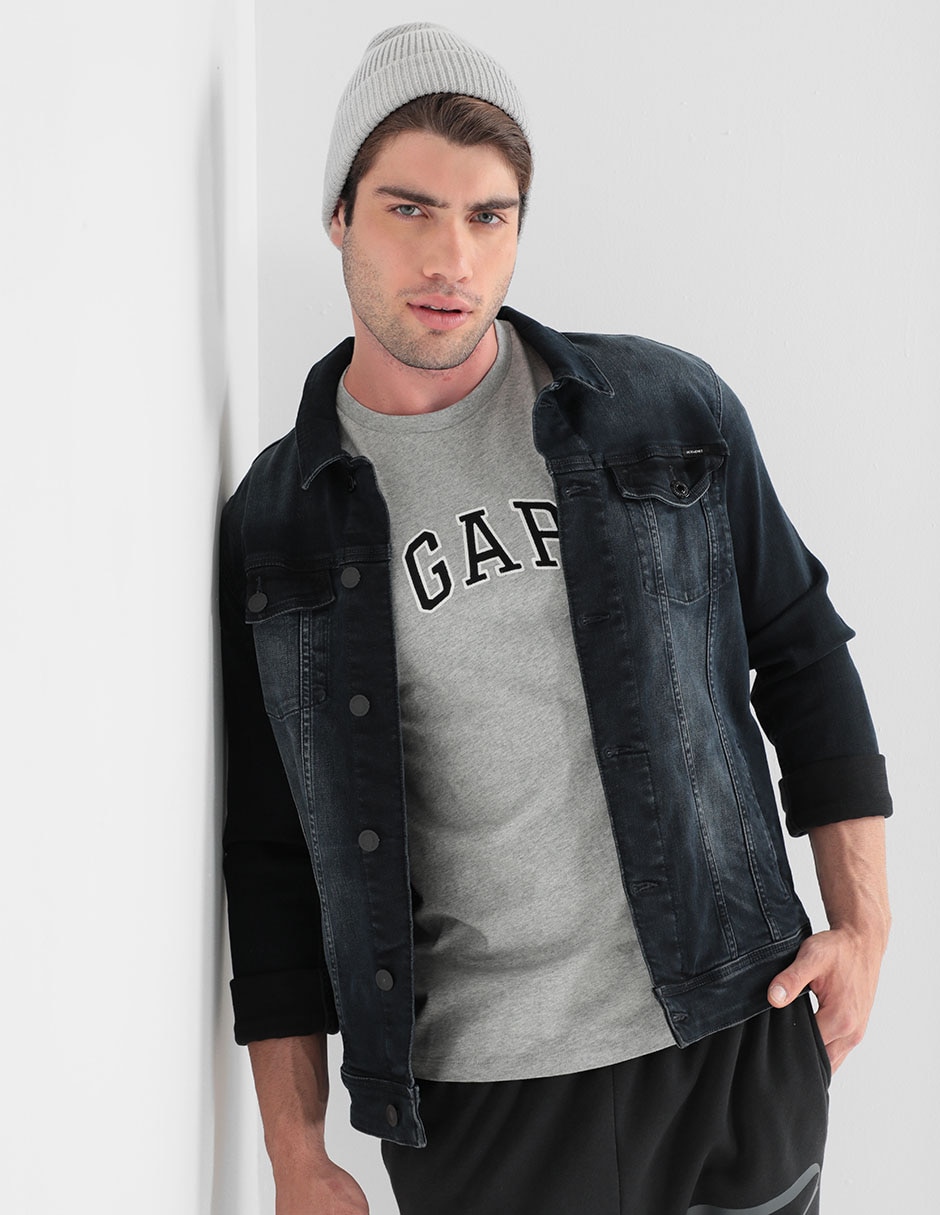 Playera cuello redondo para hombre 1