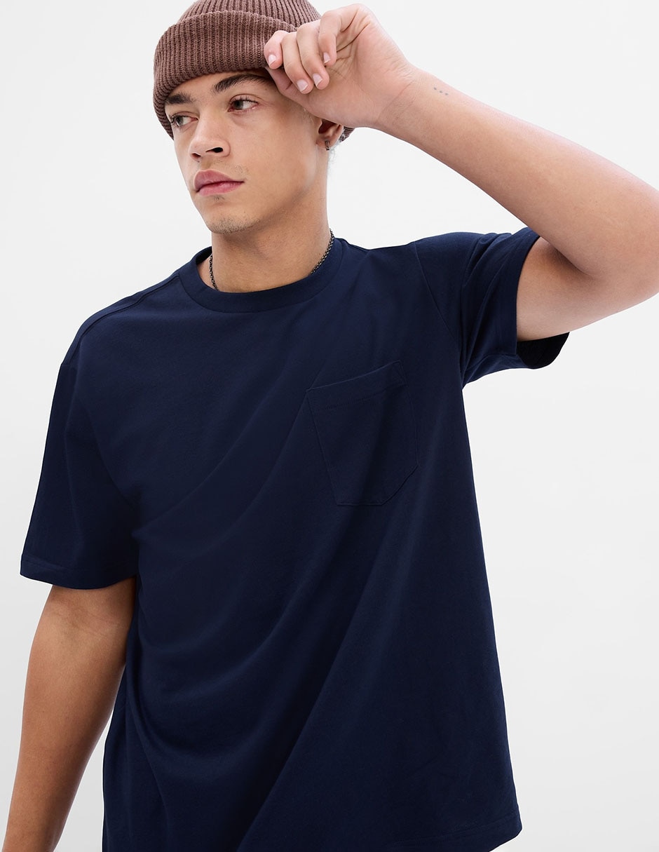 Playera cuello redondo para hombre