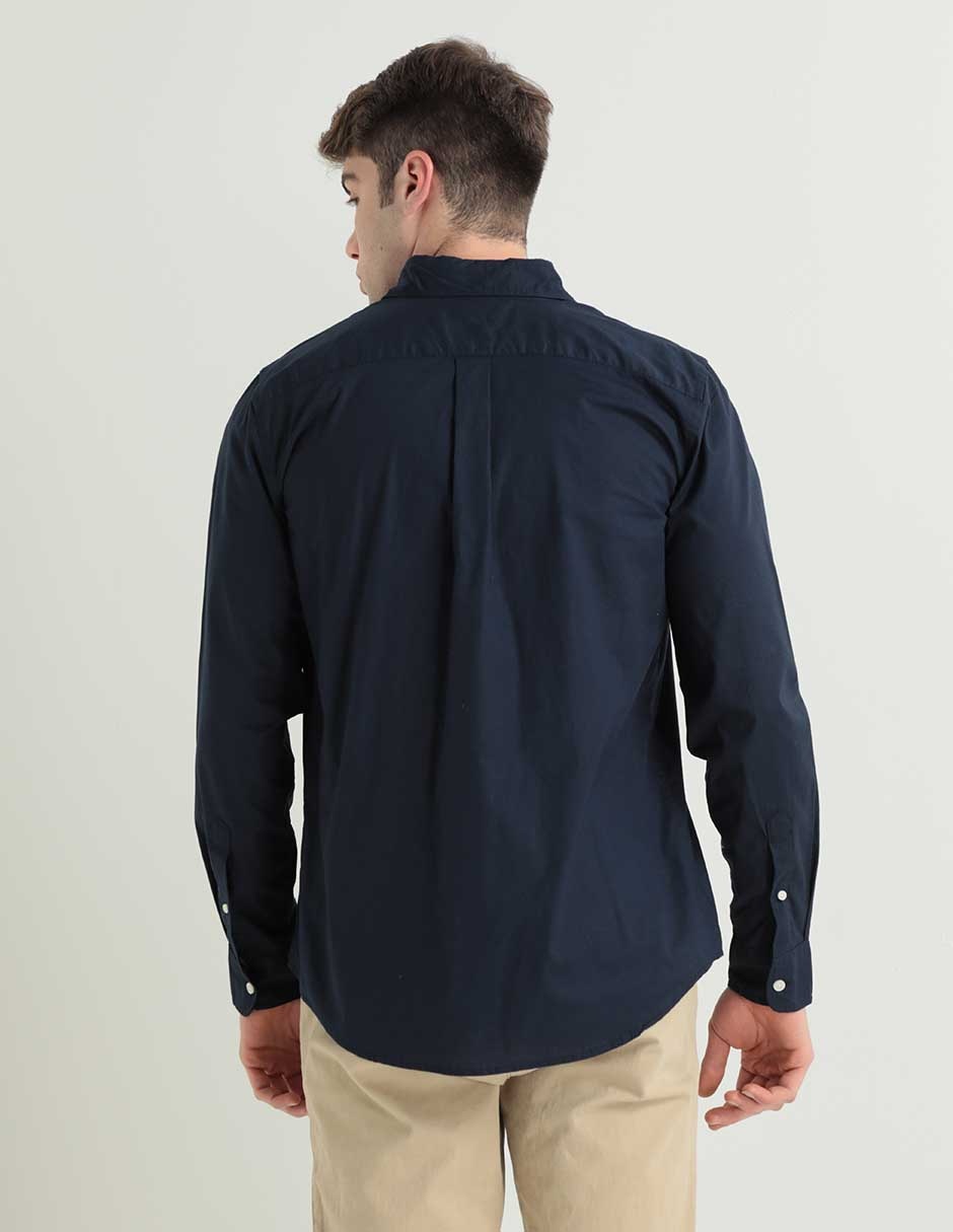 CAMISA GAP 750552 ALGO, G, AZUL MARINO