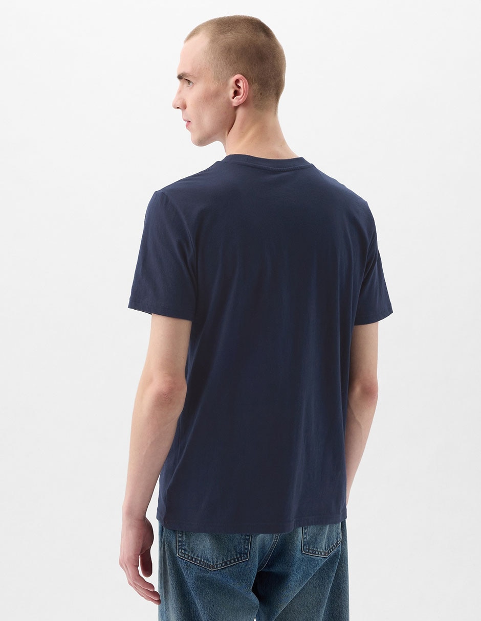 Playera cuello redondo para hombre 2