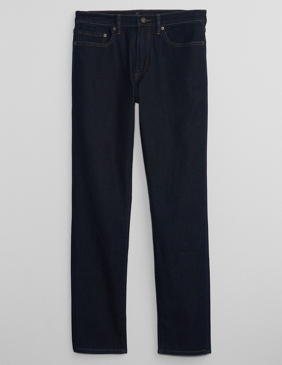 Jeans slim lavado obscuro para hombre 3