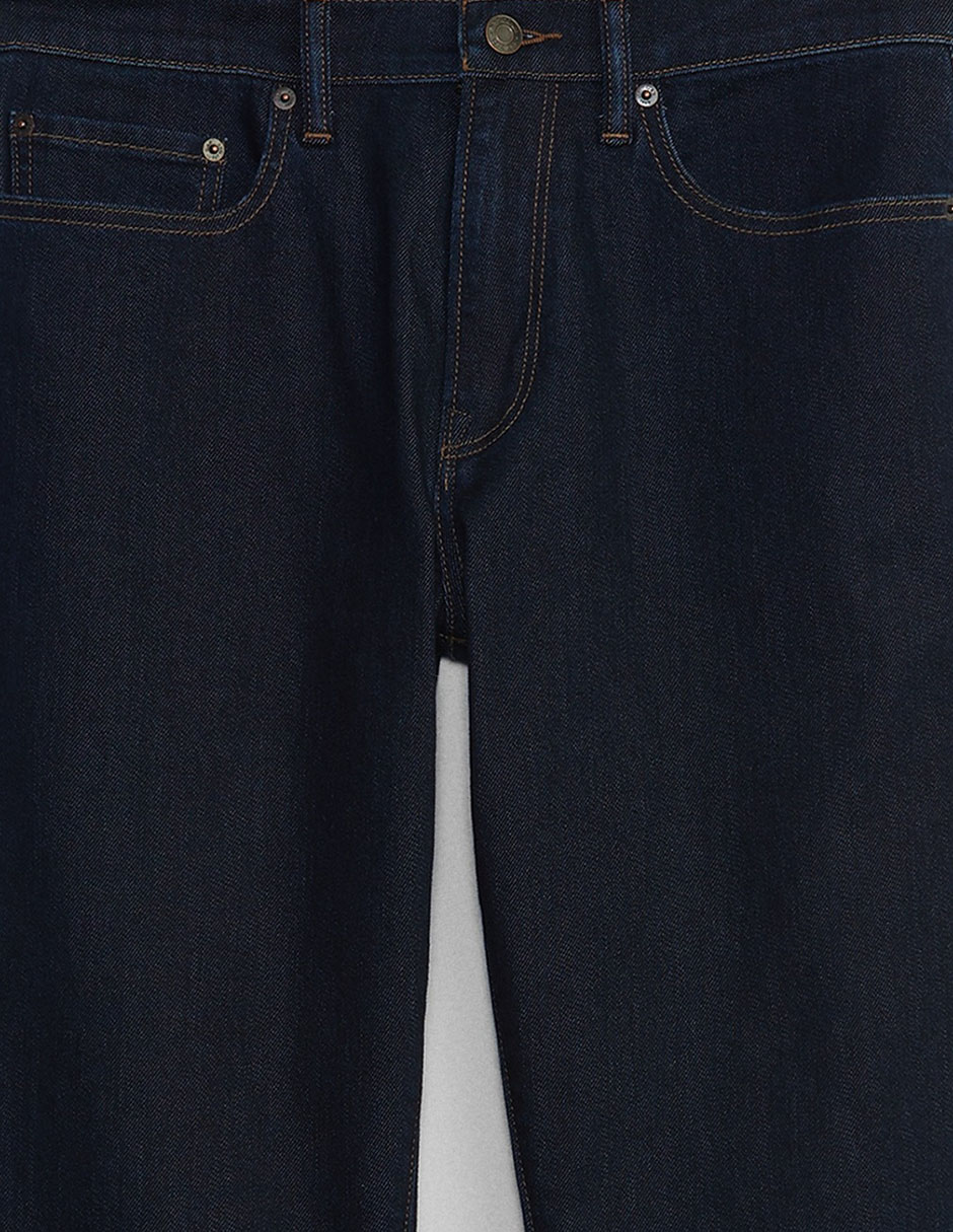 Jeans slim lavado obscuro para hombre 4