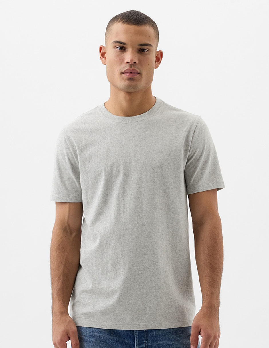 Playera cuello redondo para hombre