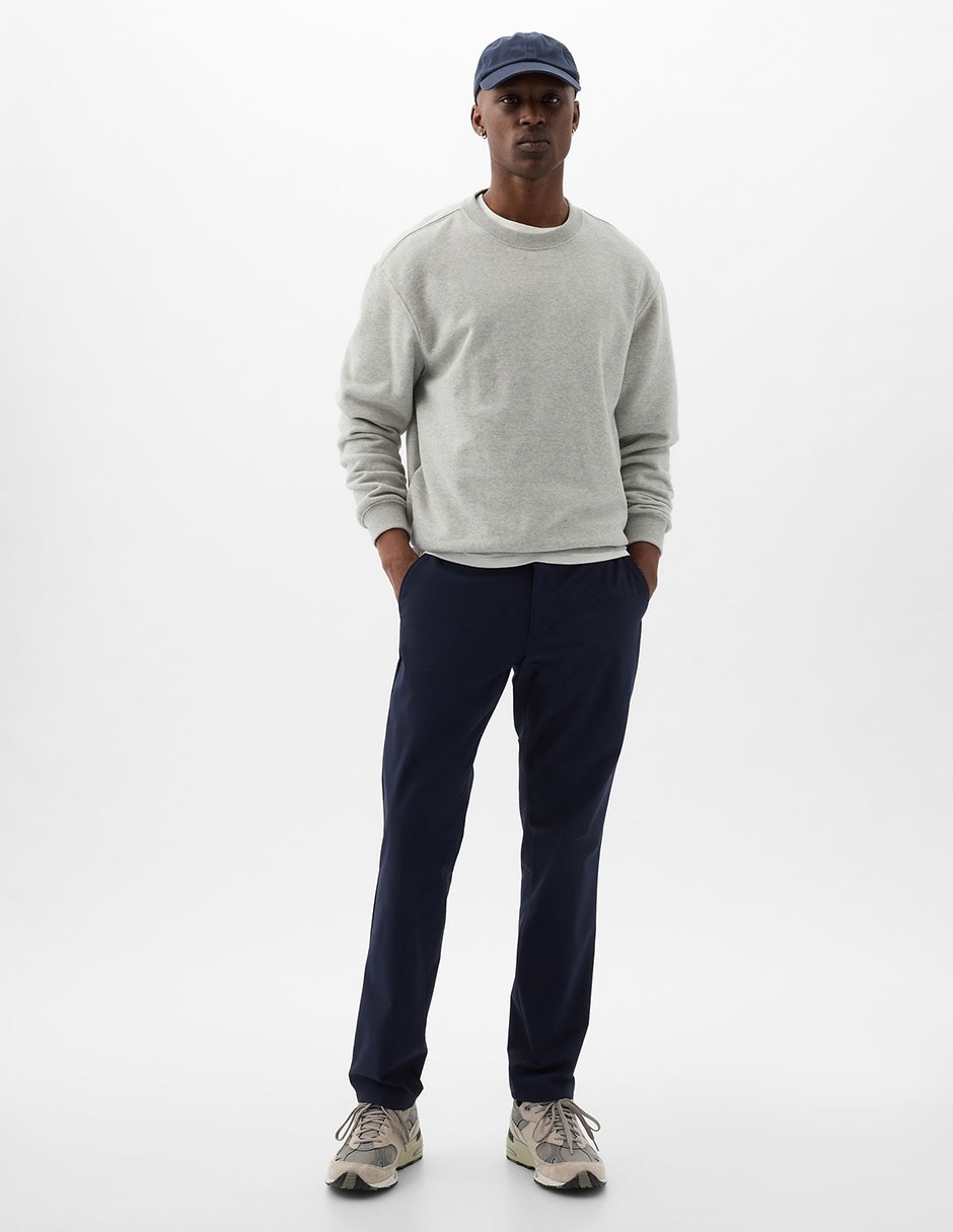 Pantalón chino slim de gabardina para hombre 2