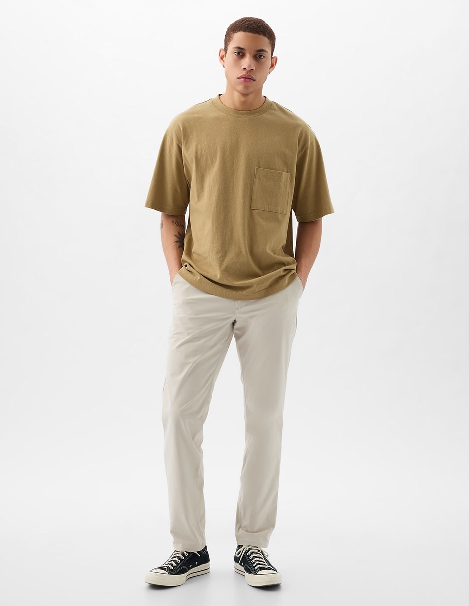 PANTALON GAP 855354 LISO, 32-30, BEIGE