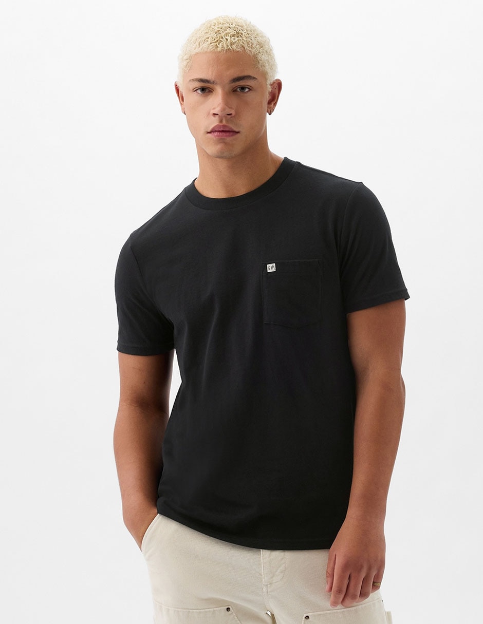 Playera cuello redondo para hombre