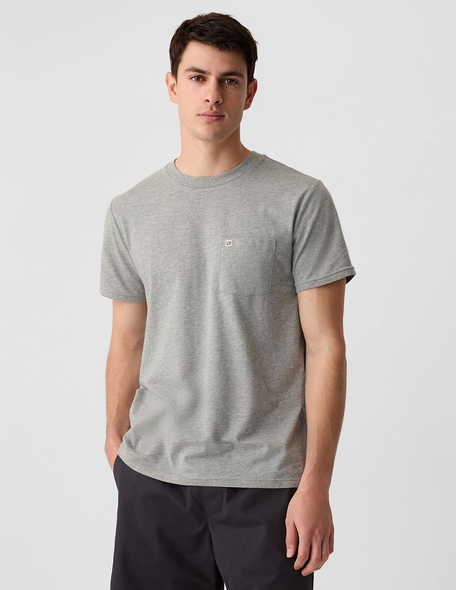 Playera cuello redondo para hombre