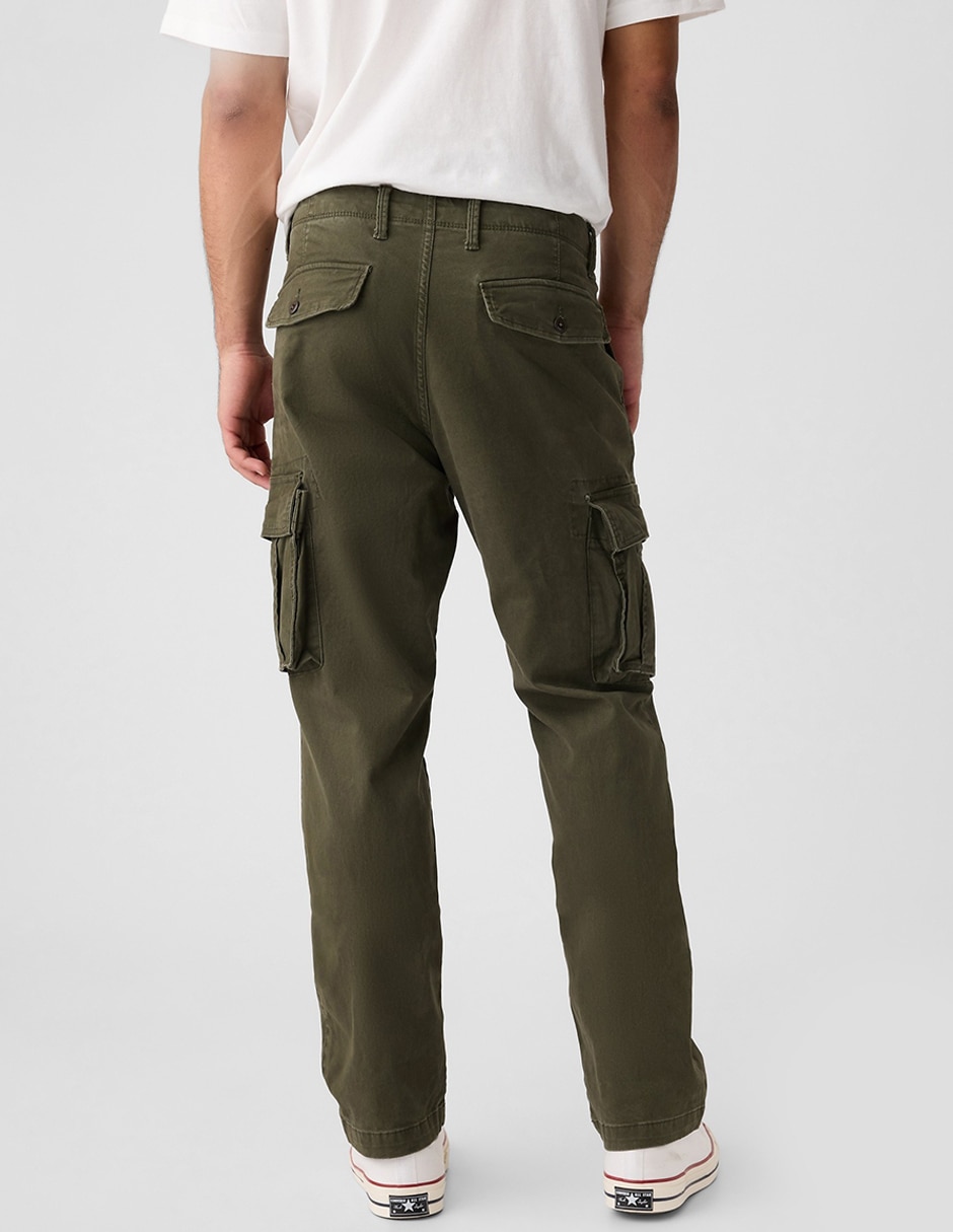 PANTALON GAP 56637, 34-30, VERDE OLIVO
