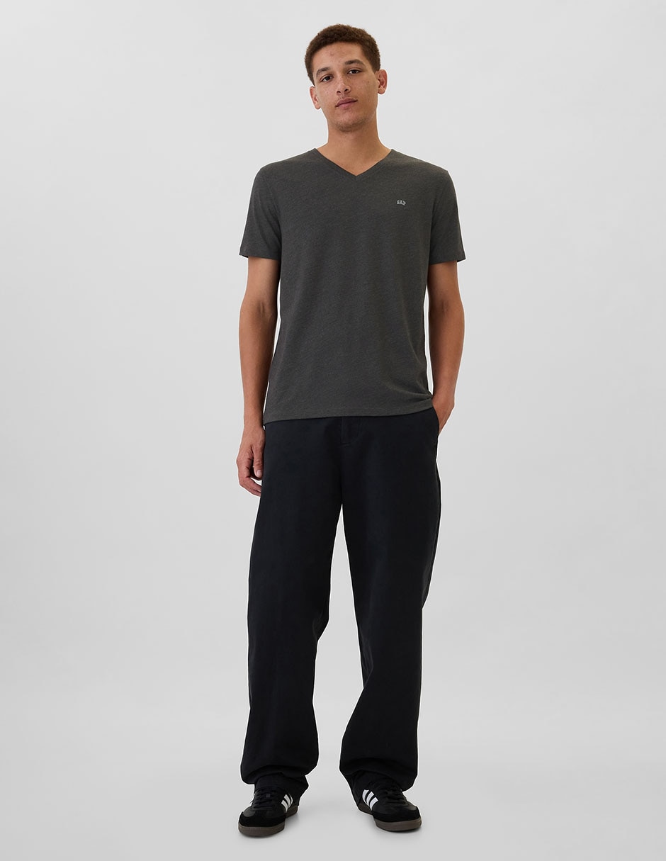 Playera cuello V para hombre 3
