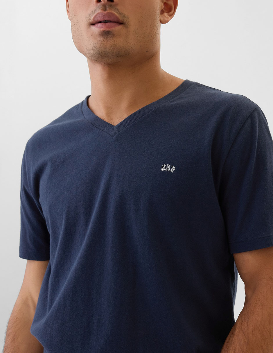 PLAYERA GAP 502020 LOGO C/V, CH, AZUL M