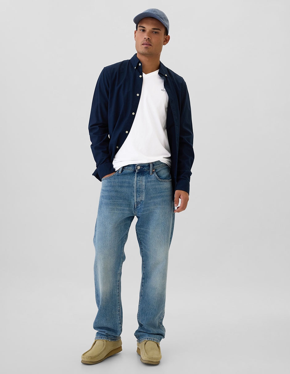Playera cuello V para hombre 3