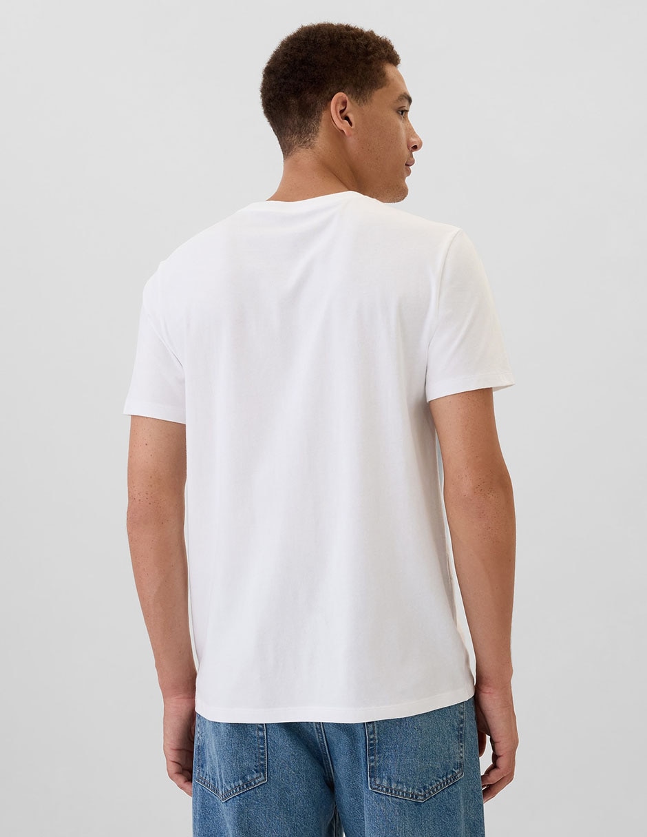 Playera cuello redondo para hombre 2