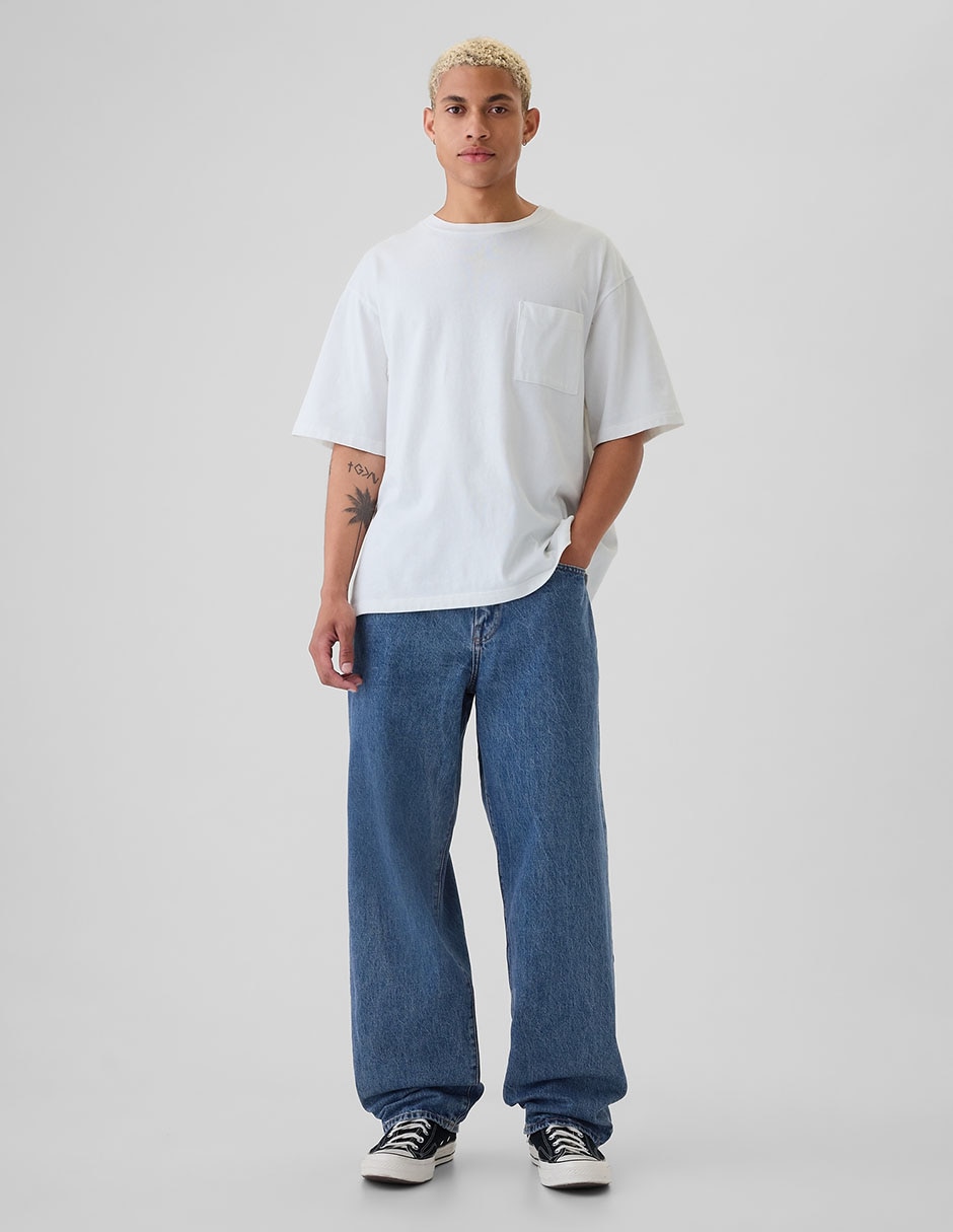 Jeans amplio para hombre 3
