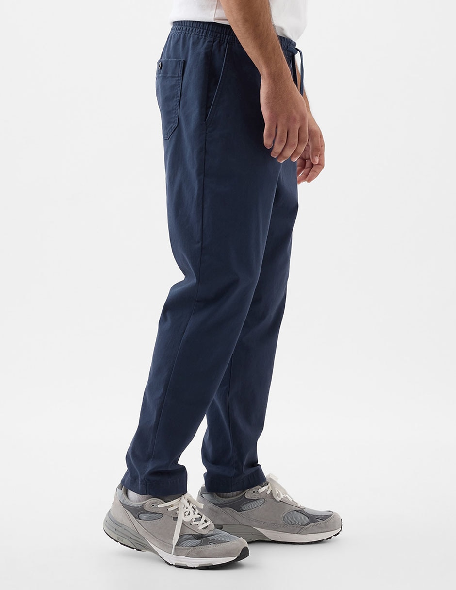 Jogger straight con bolsillos para hombre