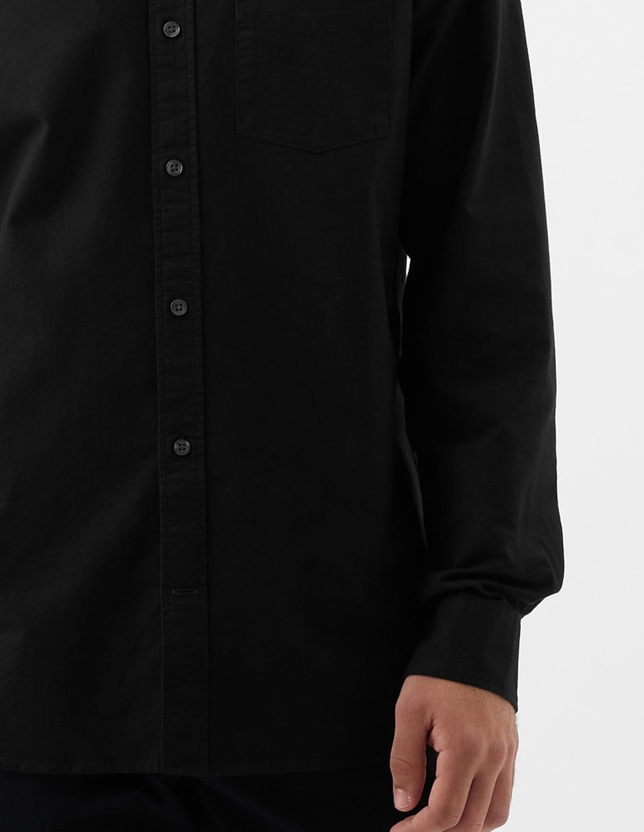 Camisa casual de algodón manga larga para hombre 3