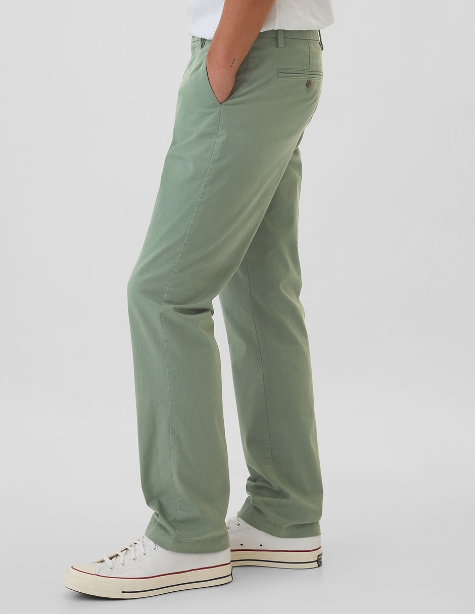 PANTALON GAP 47275, 33-30, VERDE OLIVO
