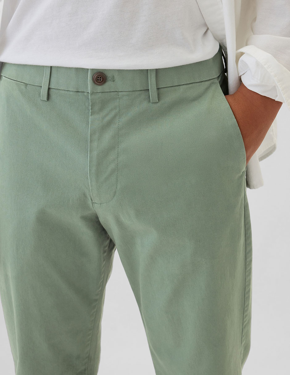 PANTALON GAP 47275, 33-30, VERDE OLIVO