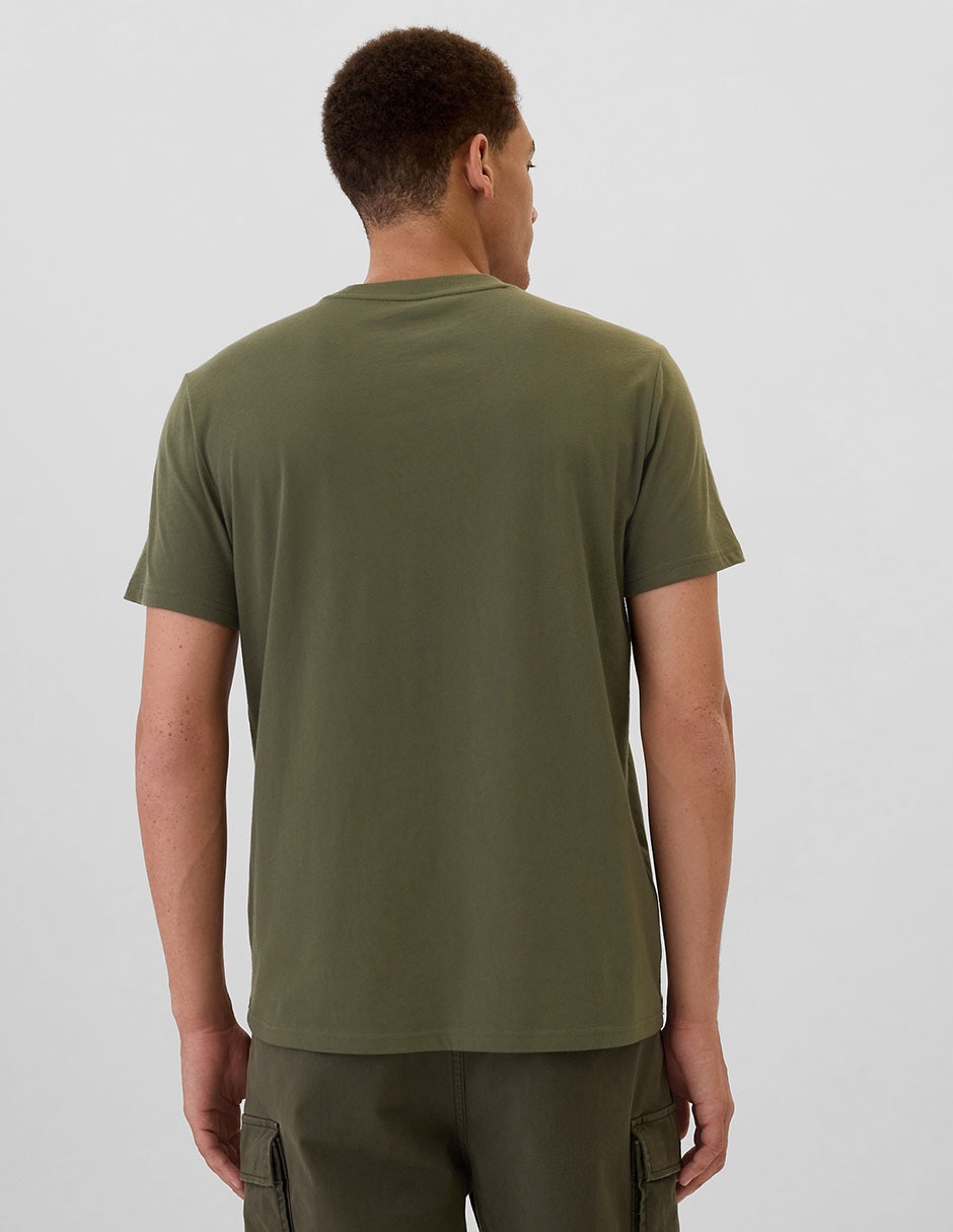 PLAYERA GAP 857901 LISO RED, XCH, VERDE
