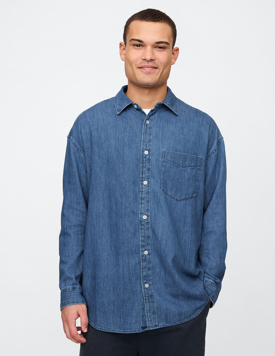 Camisa Casual Camisa Extra Larga Hombre OEM Extra-Large Size