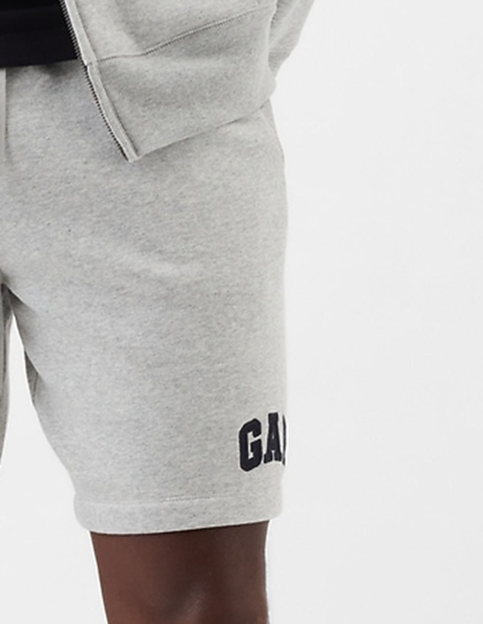 SHORT GAP 866651 LOGO, M, GRIS