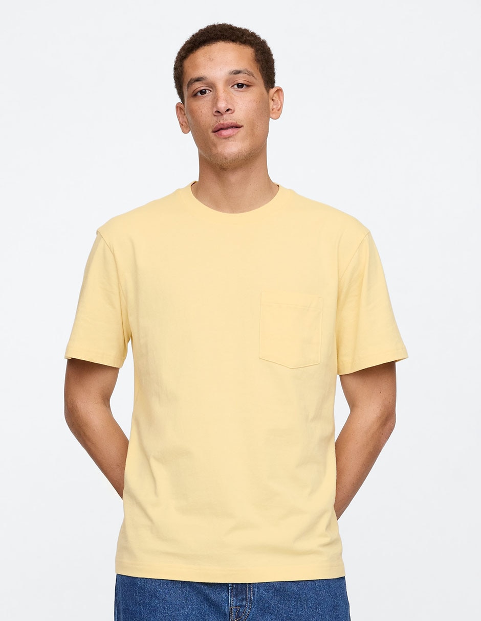 Playera cuello redondo para hombre