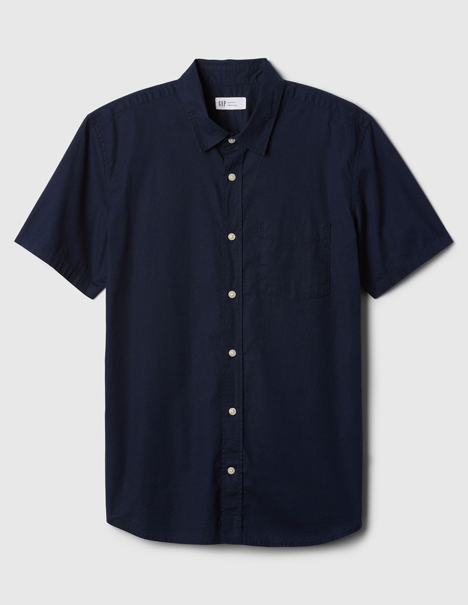 CAMISA GAP 856658 A, XCH, AZUL OBSCURO